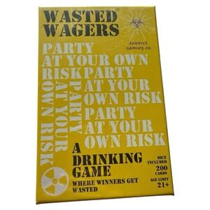 Wasted Wagers A Drinking Game For Adults | Drinking Games For Parties New Sealed